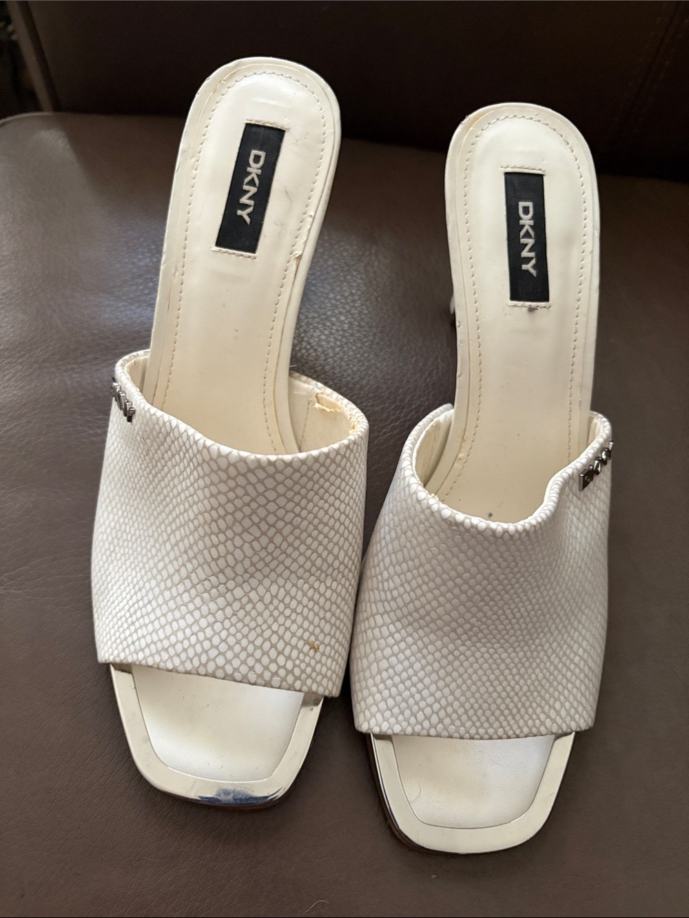 DKNY open toed sandals